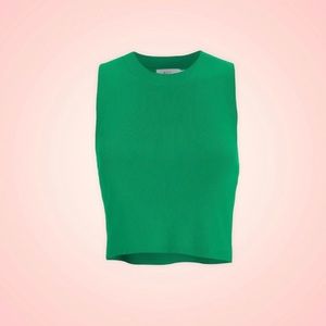 ALC green ribbed crop top (Sz XS)